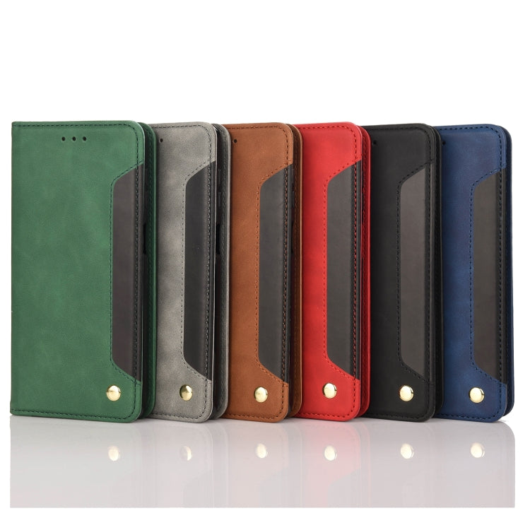 Skin Feel Splicing Leather Phone Case, For Motorola Moto G42, For OnePlus 10T, For Samsung Galaxy A04, For Asus Zenfone 9