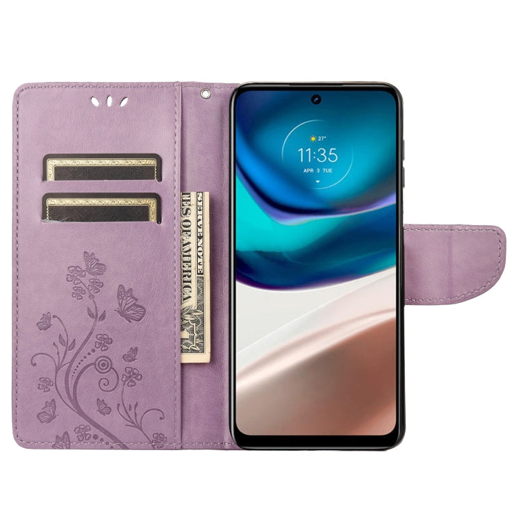 Butterfly Flower Pattern Flip Leather Phone Case, For Motorola Moto G42, For OnePlus 10T, For Samsung Galaxy A04, For Asus Zenfone 9