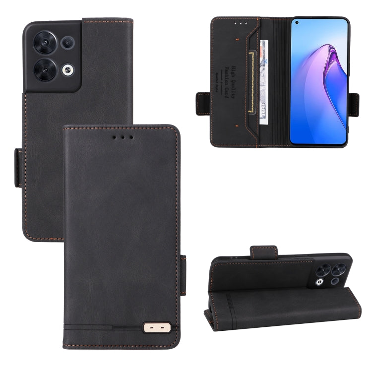 Magnetic Clasp Flip Leather Phone Case, For Realme 9i 5G, For Xiaomi Redmi Note 11S / Poco M4 Pro 5G, For Samsung Galaxy A04 4G, For Sony Xperia 5 IV, For Sharp Aquos Sense7 Plus, For OPPO Reno8 5G, For OPPO Reno8 Pro 5G