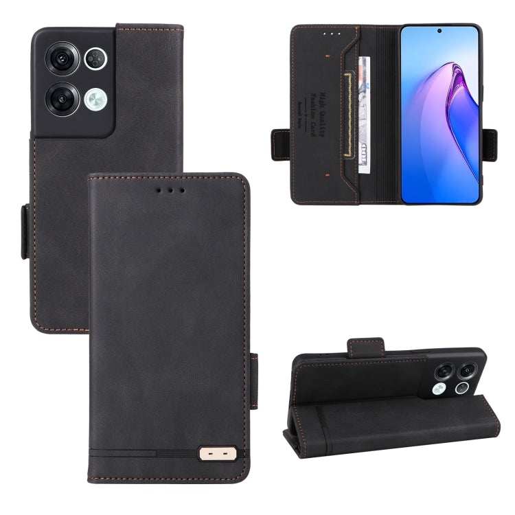 Magnetic Clasp Flip Leather Phone Case, For Realme 9i 5G, For Xiaomi Redmi Note 11S / Poco M4 Pro 5G, For Samsung Galaxy A04 4G, For Sony Xperia 5 IV, For Sharp Aquos Sense7 Plus, For OPPO Reno8 5G, For OPPO Reno8 Pro 5G