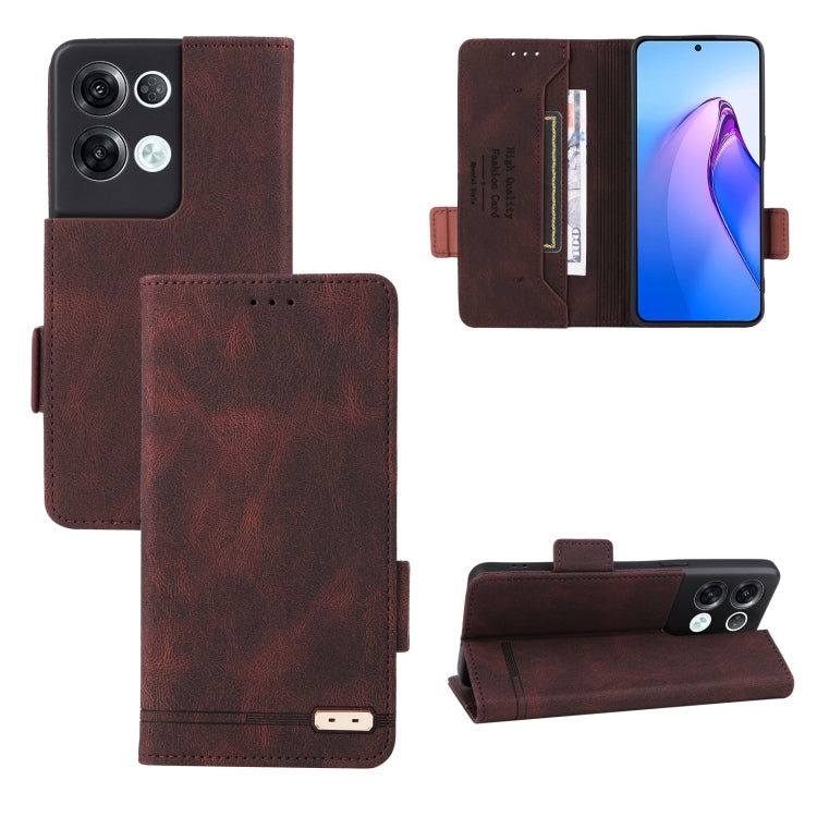 Magnetic Clasp Flip Leather Phone Case, For Realme 9i 5G, For Xiaomi Redmi Note 11S / Poco M4 Pro 5G, For Samsung Galaxy A04 4G, For Sony Xperia 5 IV, For Sharp Aquos Sense7 Plus, For OPPO Reno8 5G, For OPPO Reno8 Pro 5G