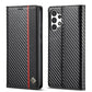 LC.IMEEKE Carbon Fiber Flip Leather Phone Case, For Samsung Galaxy A13 4G/5G/A04/A04s