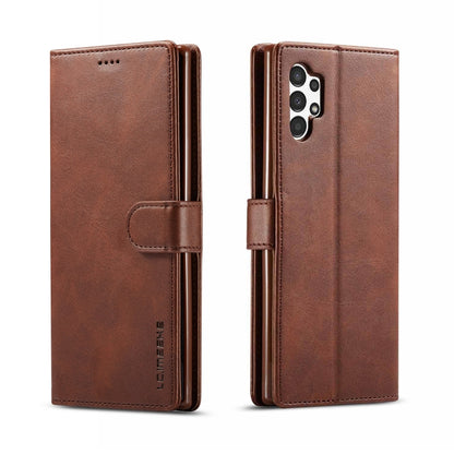 LC.IMEEKE Calf Texture Leather Phone Case, For Samsung Galaxy A13 4G/5G/A04/A04s