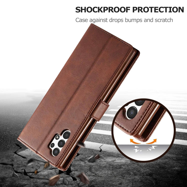 LC.IMEEKE Calf Texture Leather Phone Case, For Samsung Galaxy A13 4G/5G/A04/A04s