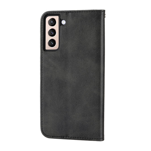 Cubic Grid Calf Texture Magnetic Closure Leather Phone Case, For Samsung Galaxy S22 5G, For Samsung Galaxy S22+ 5G, For Samsung Galaxy S22 Ultra 5G, For Samsung Galaxy S21 5G, For Samsung Galaxy S21+ 5G, For Samsung Galaxy S21 FE 5G��������������������...