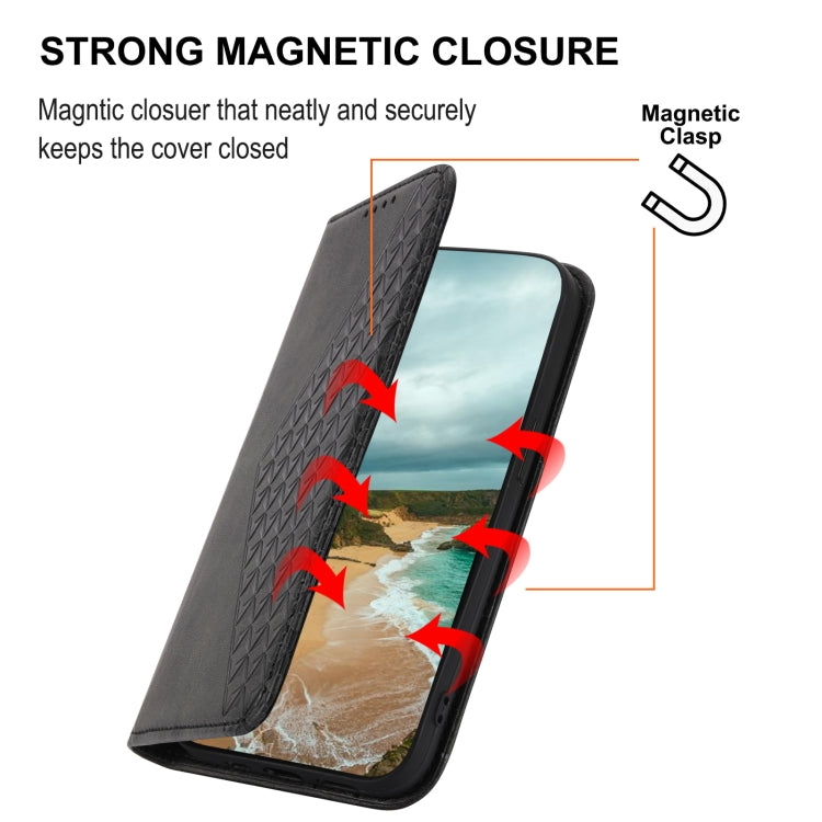 Cubic Grid Calf Texture Magnetic Closure Leather Phone Case, For Samsung Galaxy S22 5G, For Samsung Galaxy S22+ 5G, For Samsung Galaxy S22 Ultra 5G, For Samsung Galaxy S21 5G, For Samsung Galaxy S21+ 5G, For Samsung Galaxy S21 FE 5G��������������������...