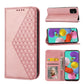 Cubic Grid Calf Texture Magnetic Closure Leather Phone Case, For Samsung Galaxy A51 4G, For Samsung Galaxy A71 4G, For Samsung Galaxy A32 4G, For Samsung Galaxy A32 5G, For Samsung Galaxy A52 4G / 5G, For Samsung Galaxy A72 4G / 5G���������������������...