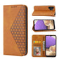 Cubic Grid Calf Texture Magnetic Closure Leather Phone Case, For Samsung Galaxy A51 4G, For Samsung Galaxy A71 4G, For Samsung Galaxy A32 4G, For Samsung Galaxy A32 5G, For Samsung Galaxy A52 4G / 5G, For Samsung Galaxy A72 4G / 5G���������������������...