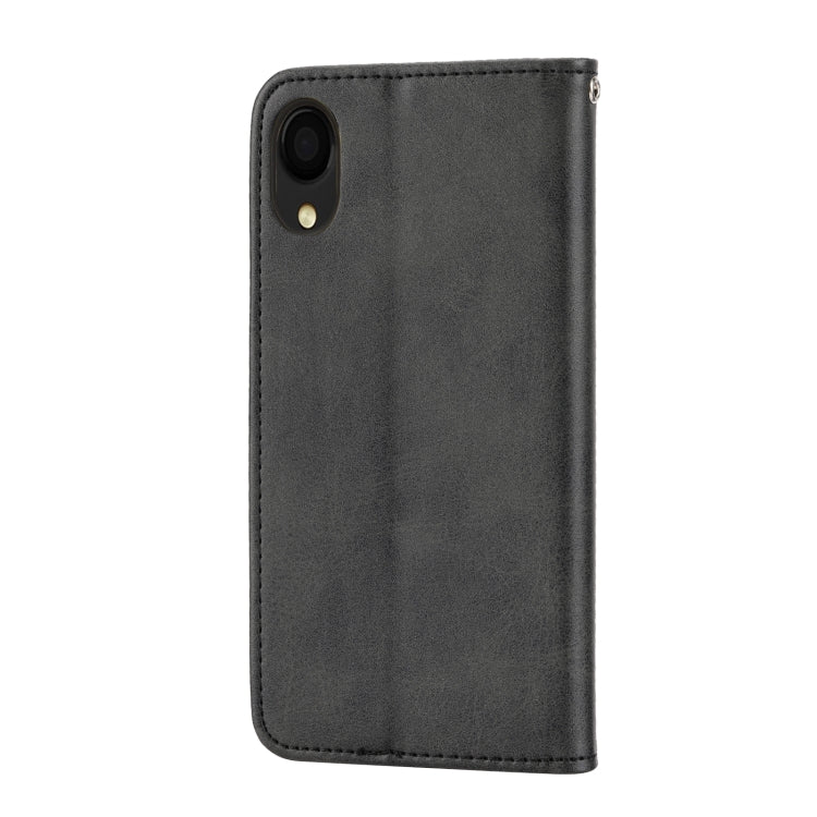 Cubic Grid Calf Texture Magnetic Closure Leather Phone Case, For Samsung Galaxy A22 5G JP Version, For Samsung Galaxy A03s 166mm, For Samsung Galaxy A03s 165.8mm, For Samsung Galaxy A13 4G / 5G, For Samsung Galaxy A53 5G, For Samsung Galaxy A73 5G