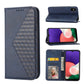 Cubic Grid Calf Texture Magnetic Closure Leather Phone Case, For Samsung Galaxy A22 5G JP Version, For Samsung Galaxy A03s 166mm, For Samsung Galaxy A03s 165.8mm, For Samsung Galaxy A13 4G / 5G, For Samsung Galaxy A53 5G, For Samsung Galaxy A73 5G