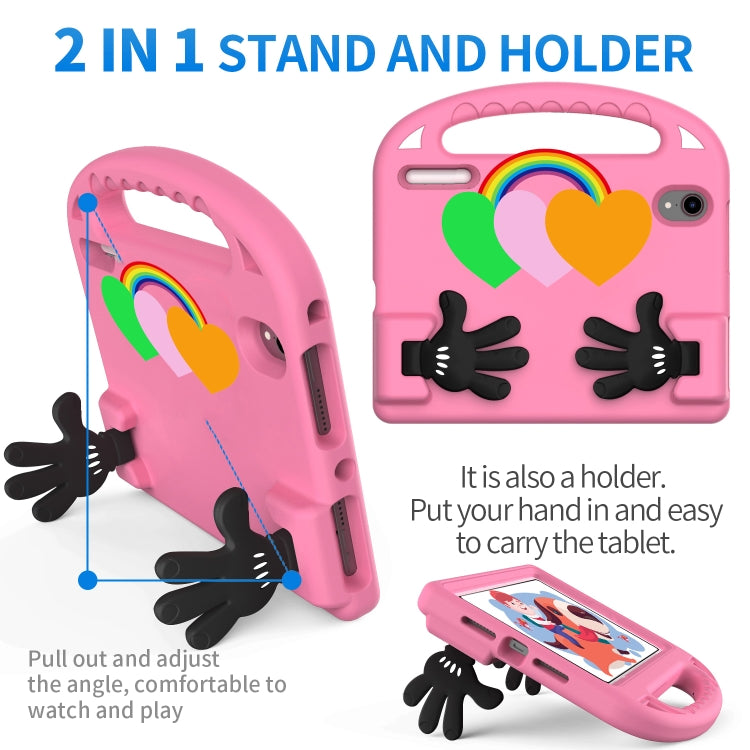 Love Small Palm Holder EVA Tablet Case, For iPad 10.2 / iPad Pro 10.5, For iPad mini 2024 /mini 6, For Samsung Galaxy Tab A8 10.5 2021, For Samsung Galaxy Tab A 8.0 2019, For Samsung Galaxy Tab A 10.1 2019, For Samsung Galaxy Tab A 8.4 2020������������...