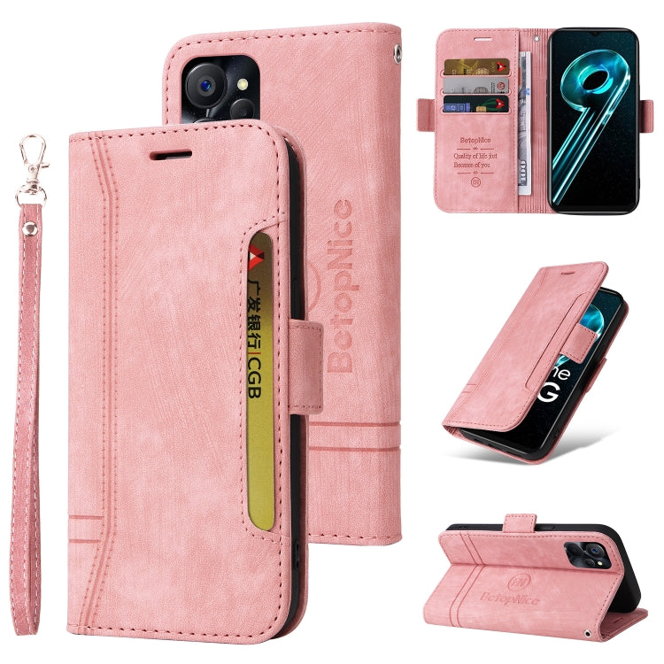 BETOPNICE Dual-side Buckle Leather Phone Case, For Realme 9i 5G, For Realme 8i, For vivo Y77 5G Global, For vivo Y02s / Y16 4G, For vivo Y75 4G / V23e 4G/5G, For vivo Y35 4G / Y22s / Y22, For vivo V25 / V25e 4G Global