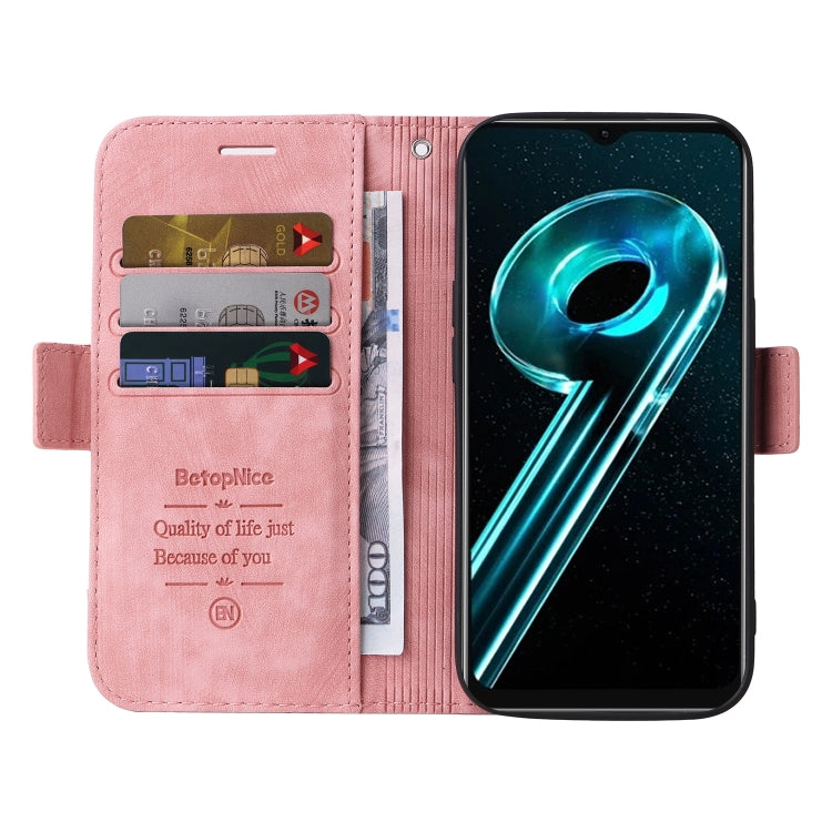 BETOPNICE Dual-side Buckle Leather Phone Case, For Realme 9i 5G, For Realme 8i, For vivo Y77 5G Global, For vivo Y02s / Y16 4G, For vivo Y75 4G / V23e 4G/5G, For vivo Y35 4G / Y22s / Y22, For vivo V25 / V25e 4G Global