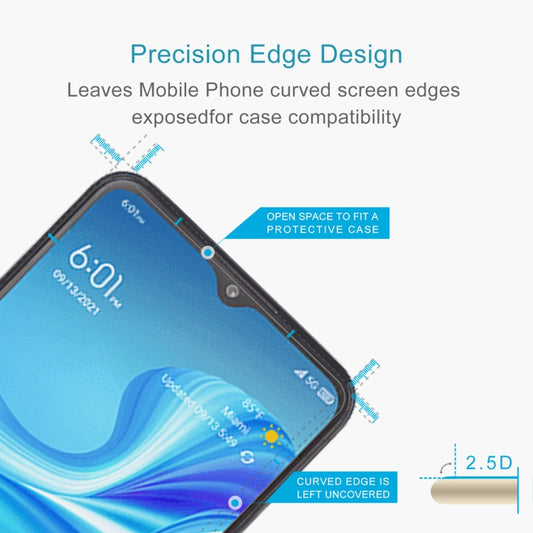 10pcs 0.26mm 9H 2.5D Tempered Glass Film, For TCL 4X 5G (10 PCS), For Samsung Galaxy A14 5G / 4G (10 PCS), For Sharp Aquos Sense6s (10 PCS)
