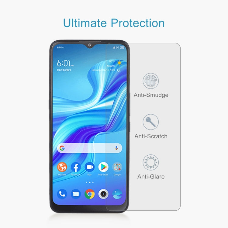 10pcs 0.26mm 9H 2.5D Tempered Glass Film, For TCL 4X 5G (10 PCS), For Samsung Galaxy A14 5G / 4G (10 PCS), For Sharp Aquos Sense6s (10 PCS)