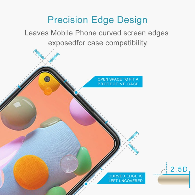 0.26mm 9H Surface Hardness 2.5D Explosion-proof Tempered Glass Non-full Screen Film, For Galaxy A11 / M11 (1 PC), For Galaxy A21 (10 PCS), For Galaxy A51 (1 PC), For Galaxy A71 / A71s 5G UW (1 PC), For Galaxy A91 (1 PC), For Galaxy M31�����������������...