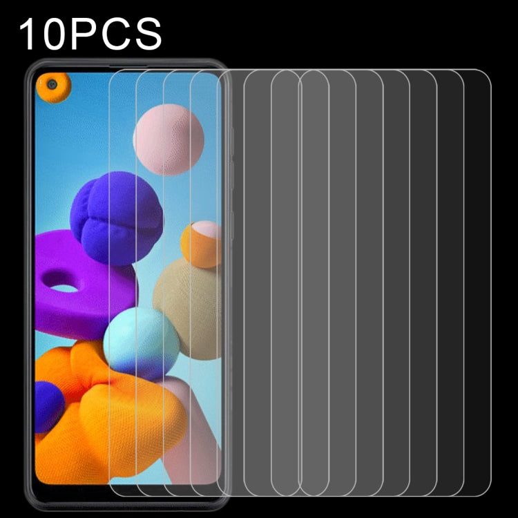 10 PCS 0.26mm 9H Surface Hardness 2.5D Explosion-proof Tempered Glass Non-full Screen Film For Samsumg Galaxy F55 / M55 / M54 / A71 / F54, For Galaxy A11 (10 PCS), For Galaxy A21 (1 PC), For Galaxy A51 (10 PCS)������������������������������������������...