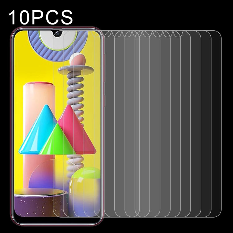 10 PCS 0.26mm 9H Surface Hardness 2.5D Explosion-proof Tempered Glass Non-full Screen Film For Samsumg Galaxy F55 / M55 / M54 / A71 / F54, For Galaxy A11 (10 PCS), For Galaxy A21 (1 PC), For Galaxy A51 (10 PCS)������������������������������������������...