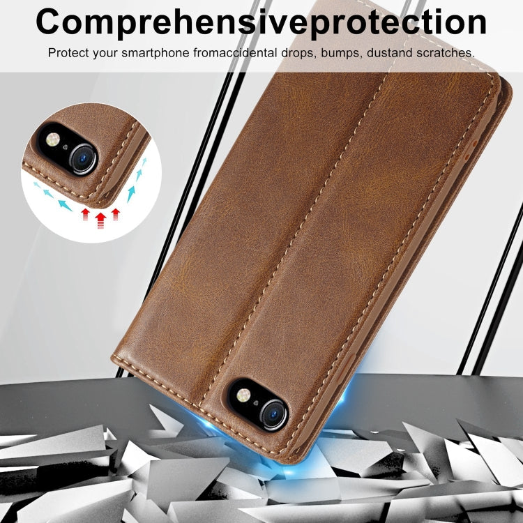 LC.IMEEKE RFID Anti-theft Leather Phone Case, For iPhone SE 2022 / SE 2020 / 8 / 7, For iPhone XS Max, For iPhone XS / X, For iPhone XR, For iPhone 8 Plus / 7 Plus, For Samsung Galaxy S21 5G, For Samsung Galaxy S21+ 5G