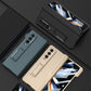 GKK Integrated Magnetic Folding Phone Case with Pen Slot, For Samsung Galaxy Z Fold4