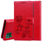 Rose Embossed Horizontal Flip PU Leather Case with Holder & Card Slots & Wallet