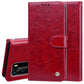 Business Style Oil Wax Texture Horizontal Flip Leather Case, with Holder & Card Slots & Wallet