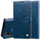 Business Style Oil Wax Texture Horizontal Flip Leather Case, with Holder & Card Slots & Wallet