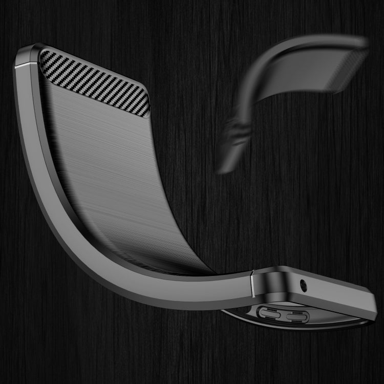 Brushed Texture Carbon Fiber TPU Phone Case, For Samsung Galaxy S23 5G, For Samsung Galaxy S23+ 5G, For Samsung Galaxy S23 Ultra 5G