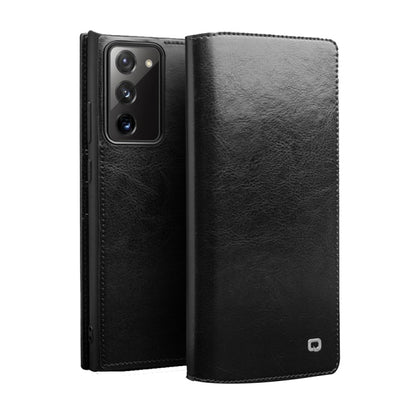 QIALINO Genuine Leather Phone Case, For Samsung Galaxy Note20, For Samsung Galaxy Note20 Ultra, For Samsung Galaxy S21 5G, For Samsung Galaxy S21+ 5G, For Samsung Galaxy S21 Ultra 5G, For Samsung Galaxy S22 Ultra 5G, For Samsung Galaxy S22+ 5G���������...