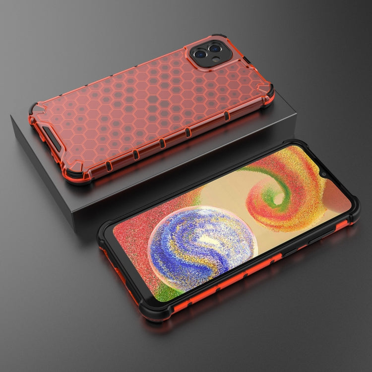 Shockproof Honeycomb PC + TPU Phone Case, For Samsung Galaxy A04 4G, For Realme C33 4G India, For Xiaomi Redmi A1