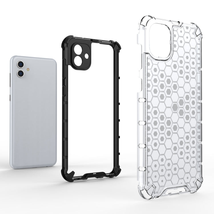 Shockproof Honeycomb PC + TPU Phone Case, For Samsung Galaxy A04 4G, For Realme C33 4G India, For Xiaomi Redmi A1