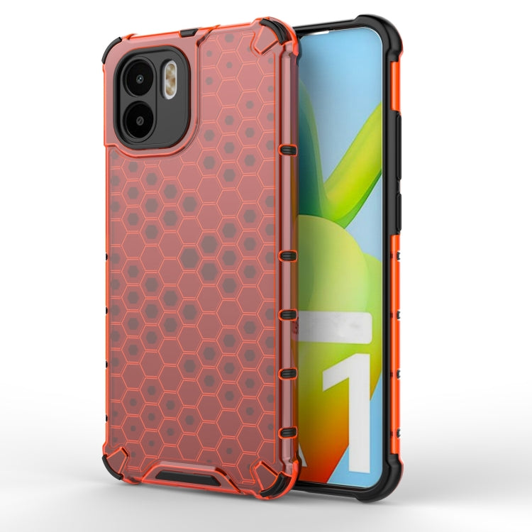 Shockproof Honeycomb PC + TPU Phone Case, For Samsung Galaxy A04 4G, For Realme C33 4G India, For Xiaomi Redmi A1