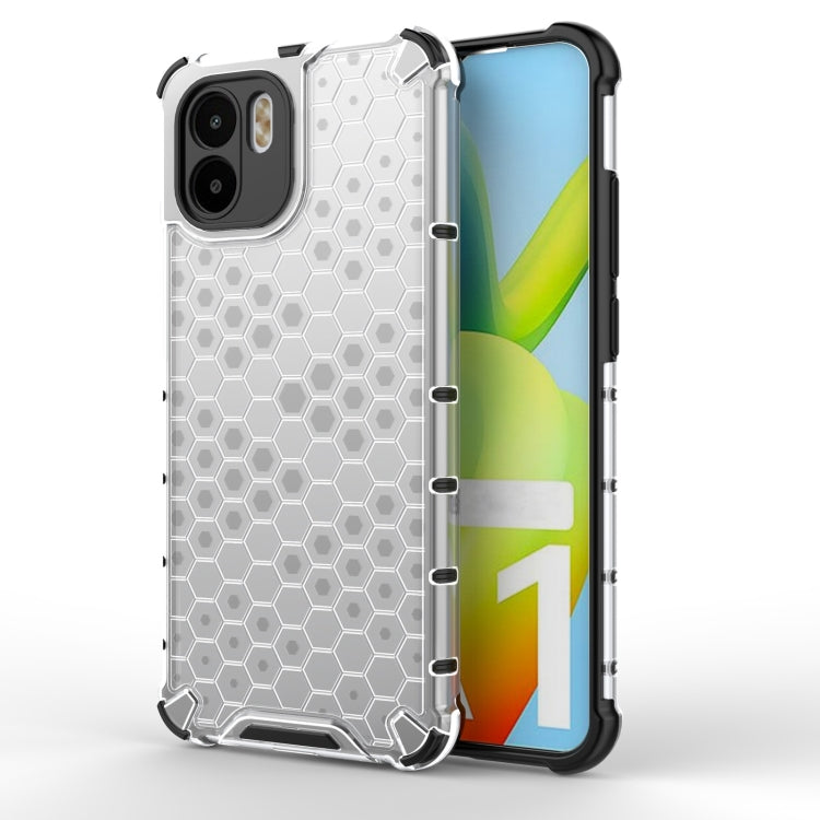 Shockproof Honeycomb PC + TPU Phone Case, For Samsung Galaxy A04 4G, For Realme C33 4G India, For Xiaomi Redmi A1