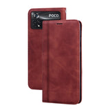 Frosted Business Magnetic Horizontal Flip PU Phone Case
