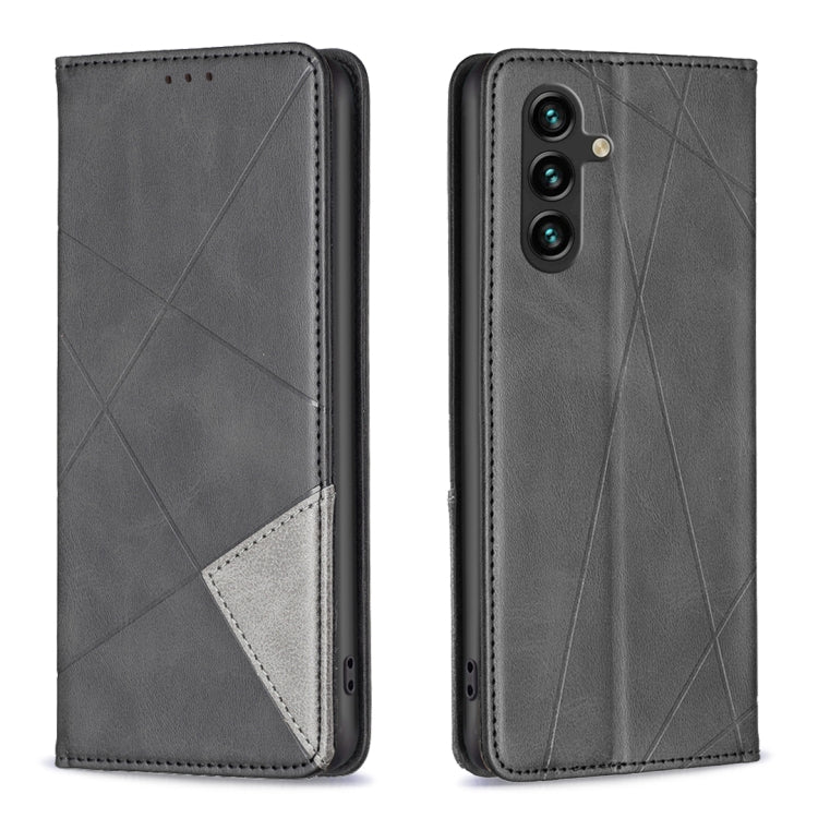 Prismatic Invisible Magnetic Leather Phone Case, For OPPO A17, For Samsung Galaxy A14 5G, For Samsung Galaxy S23+ 5G, For Samsung Galaxy S23 Ultra 5G, For Samsung Galaxy S23 5G, For Xiaomi 12T / 12T Pro / Redmi K50 Ultra