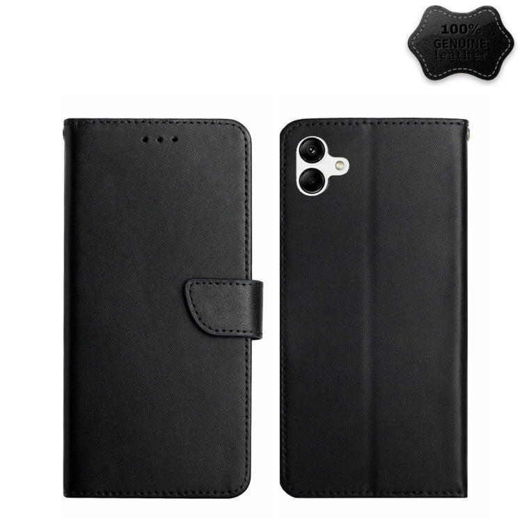 Genuine Leather Fingerprint-proof Flip Phone Case, For Samsung Galaxy A04 4G, For Samsung Galaxy A04s, For Samsung Galaxy A23 5G JP Version, For Samsung Galaxy A23e/A23s, For Sony Xperia 5 IV, For vivo X80 Lite/V25 5G, For Honor 70 Pro/70 Pro+���������...