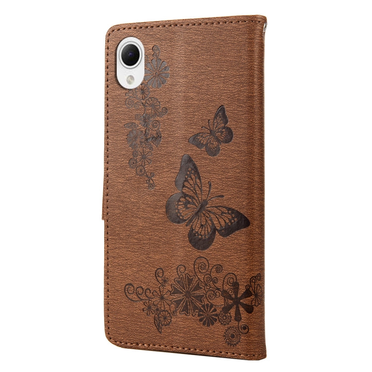 Butterfly Embossed Horizontal Flip Leather Phone Case, For Samsung Galaxy A23e / A23s, For Motorola Moto E22 / E22i, For Nothing Phone 1