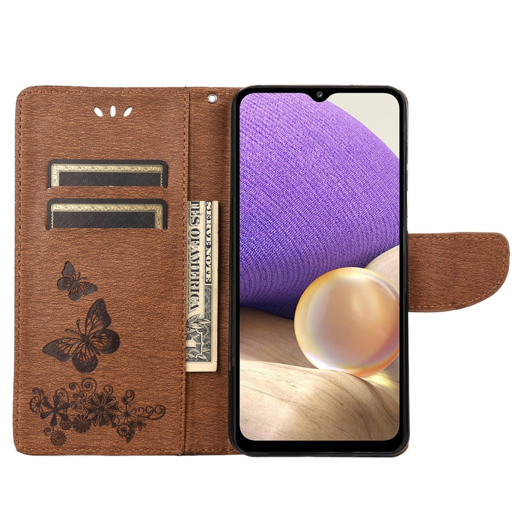 Butterfly Embossed Horizontal Flip Leather Phone Case, For Samsung Galaxy A23e / A23s, For Motorola Moto E22 / E22i, For Nothing Phone 1