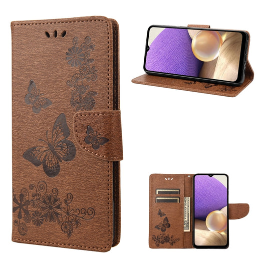 Butterfly Embossed Horizontal Flip Leather Phone Case, For Samsung Galaxy A23e / A23s, For Motorola Moto E22 / E22i, For Nothing Phone 1