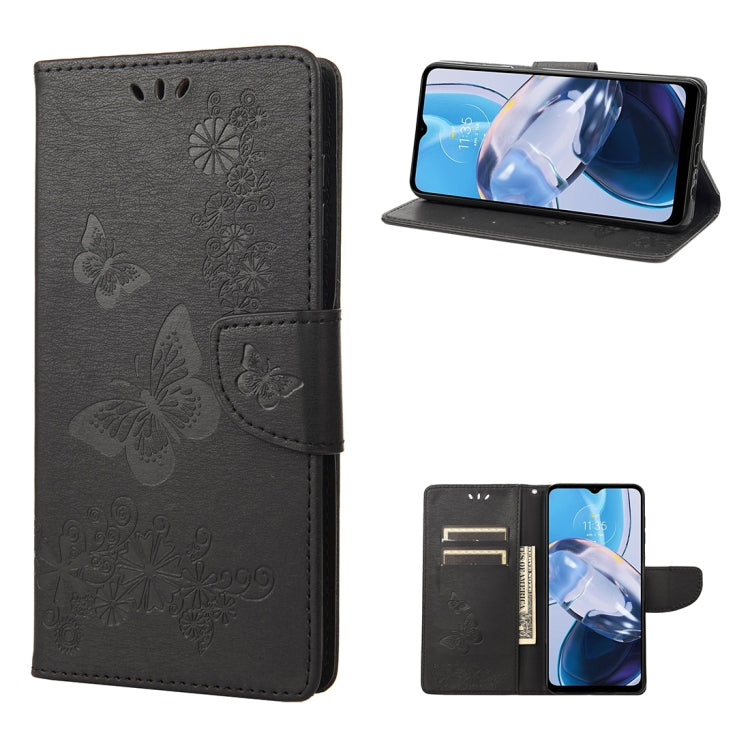 Butterfly Embossed Horizontal Flip Leather Phone Case, For Samsung Galaxy A23e / A23s, For Motorola Moto E22 / E22i, For Nothing Phone 1