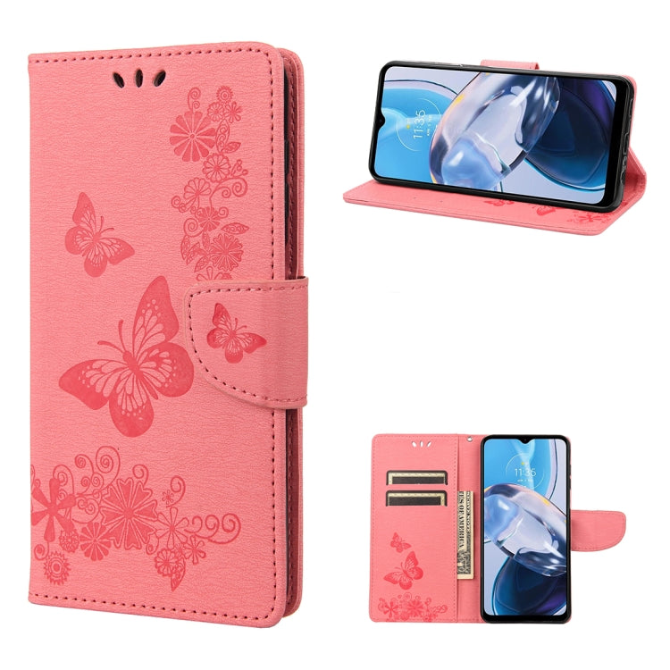 Butterfly Embossed Horizontal Flip Leather Phone Case, For Samsung Galaxy A23e / A23s, For Motorola Moto E22 / E22i, For Nothing Phone 1