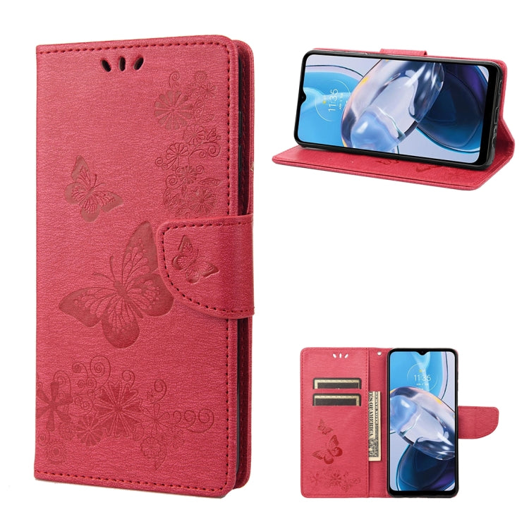 Butterfly Embossed Horizontal Flip Leather Phone Case, For Samsung Galaxy A23e / A23s, For Motorola Moto E22 / E22i, For Nothing Phone 1