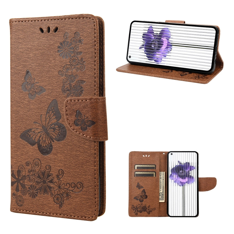 Butterfly Embossed Horizontal Flip Leather Phone Case, For Samsung Galaxy A23e / A23s, For Motorola Moto E22 / E22i, For Nothing Phone 1