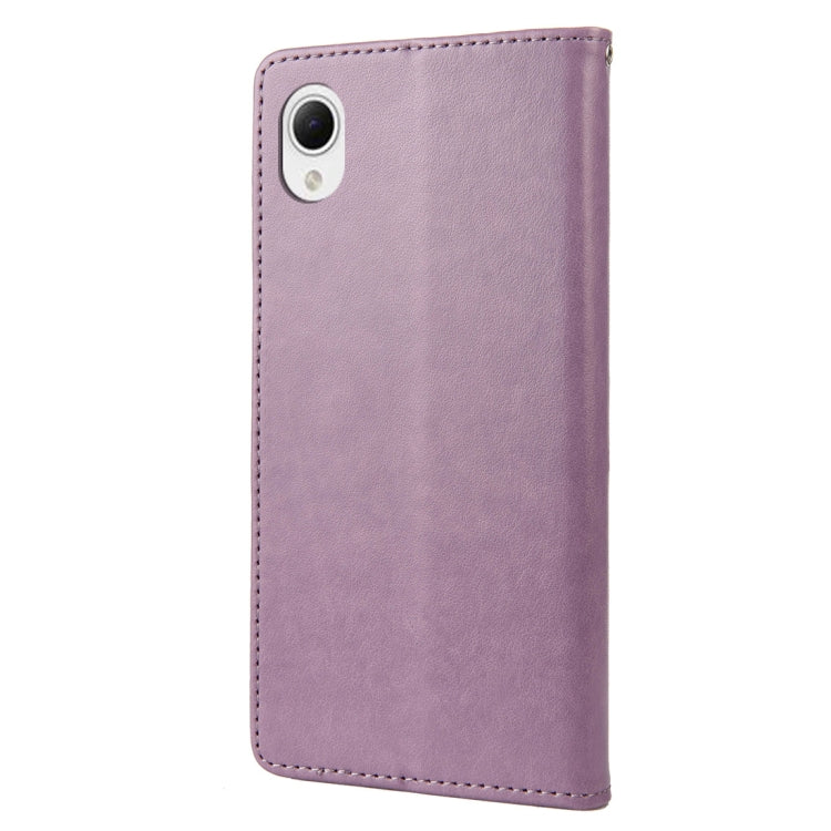 Butterfly Flower Pattern Flip Leather Phone Case, For Samsung Galaxy A23e / A23s, For Motorola Moto E22 / E22i, For Nothing Phone 1