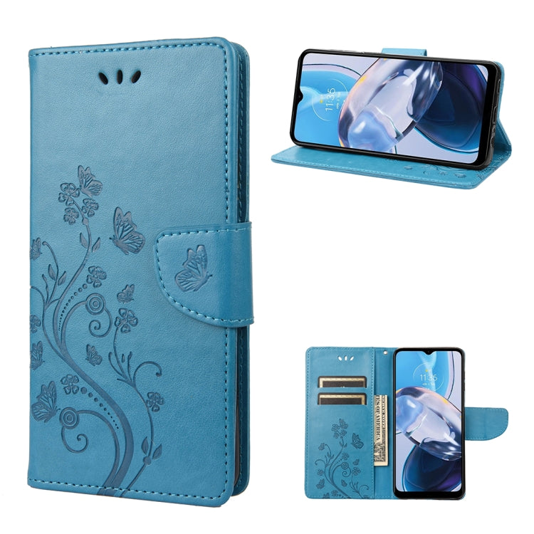 Butterfly Flower Pattern Flip Leather Phone Case, For Samsung Galaxy A23e / A23s, For Motorola Moto E22 / E22i, For Nothing Phone 1
