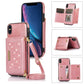 Three-fold RFID Leather Phone Case with Lanyard, For iPhone XS, For iPhone XS Max, For Samsung Galaxy A12, For Samsung Galaxy A13 4G/A13 5G, For Samsung Galaxy A51 4G, For Samsung Galaxy A53 5G, For Samsung Galaxy A52 5G/A52s 5G������������������������...