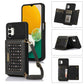 Three-fold RFID Leather Phone Case with Lanyard, For iPhone XS, For iPhone XS Max, For Samsung Galaxy A12, For Samsung Galaxy A13 4G/A13 5G, For Samsung Galaxy A51 4G, For Samsung Galaxy A53 5G, For Samsung Galaxy A52 5G/A52s 5G������������������������...