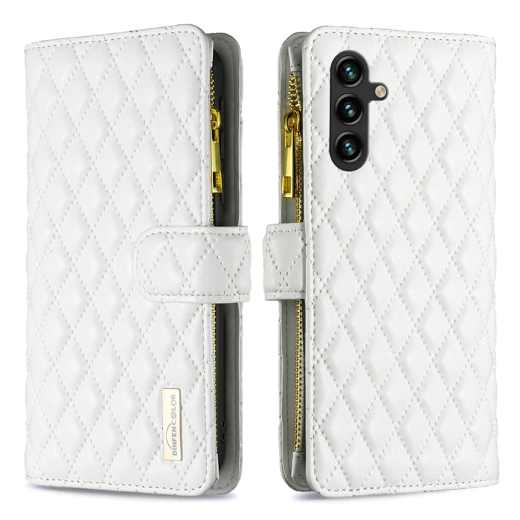 Diamond Lattice Zipper Wallet Leather Flip Phone Case, For OPPO A17, For Samsung Galaxy A14 5G, For Samsung Galaxy S23+ 5G, For Samsung Galaxy S23 Ultra 5G, For Samsung Galaxy S23 5G, For Xiaomi 12T / 12T Pro / Redmi K50 Ultra