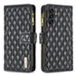 Diamond Lattice Zipper Wallet Leather Flip Phone Case, For OPPO A17, For Samsung Galaxy A14 5G, For Samsung Galaxy S23+ 5G, For Samsung Galaxy S23 Ultra 5G, For Samsung Galaxy S23 5G, For Xiaomi 12T / 12T Pro / Redmi K50 Ultra