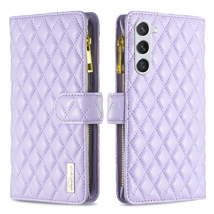 Diamond Lattice Zipper Wallet Leather Flip Phone Case, For OPPO A17, For Samsung Galaxy A14 5G, For Samsung Galaxy S23+ 5G, For Samsung Galaxy S23 Ultra 5G, For Samsung Galaxy S23 5G, For Xiaomi 12T / 12T Pro / Redmi K50 Ultra